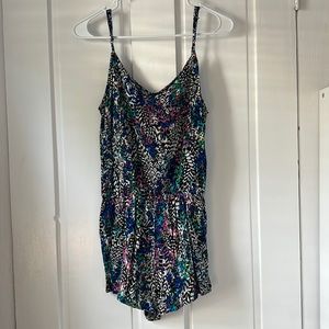 Printed Romper